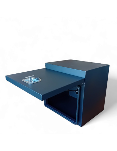 COFFRE ALUMINIUM 90L DIM.500 X 500 X 450 MM