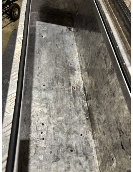 SECOND LIFE - COFFRE ALUMINIUM 175L DIM. 1220 X 380 X 380 MM