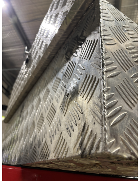 SECOND LIFE - COFFRE ALUMINIUM 175L DIM. 1220 X 380 X 380 MM
