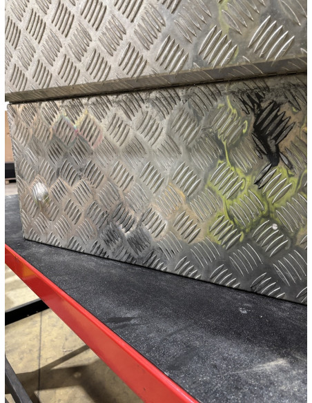 SECOND LIFE - COFFRE ALUMINIUM 175L DIM. 1220 X 380 X 380 MM