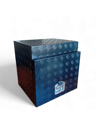 COFFRE ALUMINIUM 90L DIM.500 X 500 X 450 MM