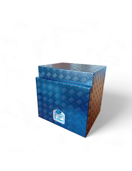 COFFRE ALUMINIUM 90L DIM.500 X 500 X 450 MM
