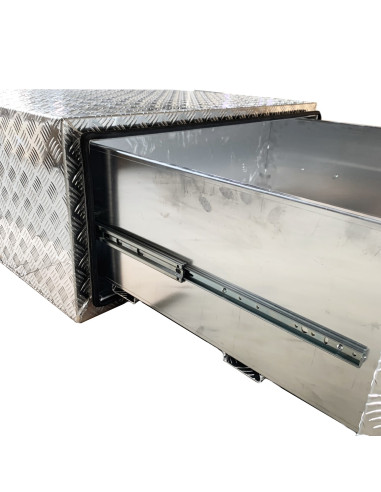 COFFRE ALUMINIUM 1 TIROIR 200L DIM....