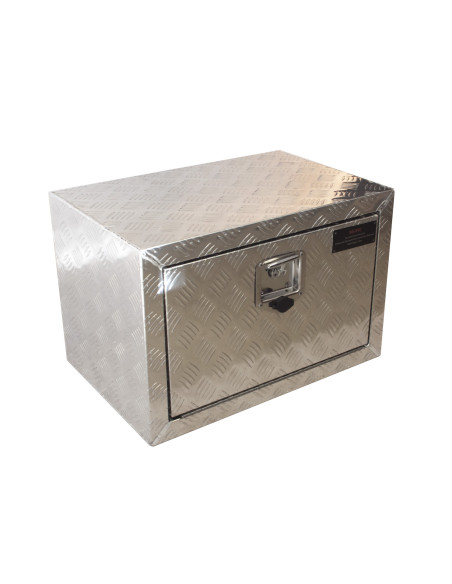 SECOND LIFE - COFFRE ALUMINIUM 90L DIMENSIONS 600X400X400 MM