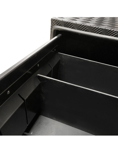 COFFRE ALUMINIUM 1 TIROIR 200L DIM....
