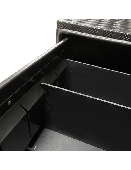 COFFRE ALUMINIUM 1 TIROIR 200L DIM. 1000X800X450 MM