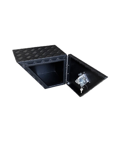 COFFRE ALUMINIUM SOUS CHASSIS 20L DIM. 400-200...