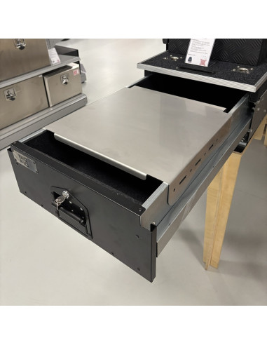 TABLETTE RALLONGE POUR COFFRE TIROIR EN INOX...