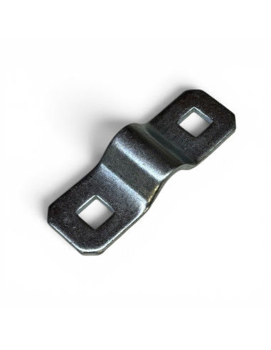 PLAQUETTE D'ASSEMBLAGE COURBÉE 2 TROUS 11X11 MM...