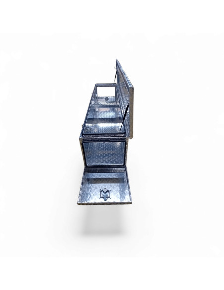 COFFRE ALUMINIUM 3 OUVERTURES 445L DIM. 2015X500X500 MM