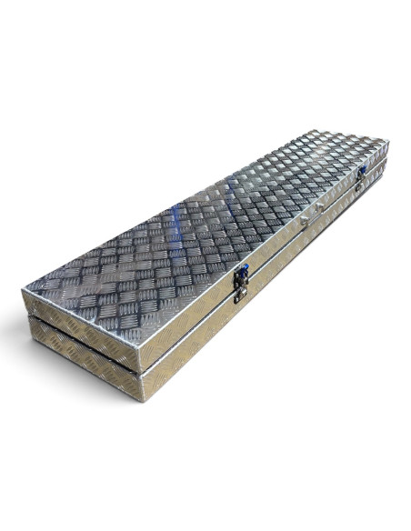 COFFRE ALUMINIUM MALLE 70L DIM. 1450X380X145 MM