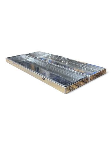 COFFRE ALUMINIUM MALLE 70L DIM. 1450X380X145 MM