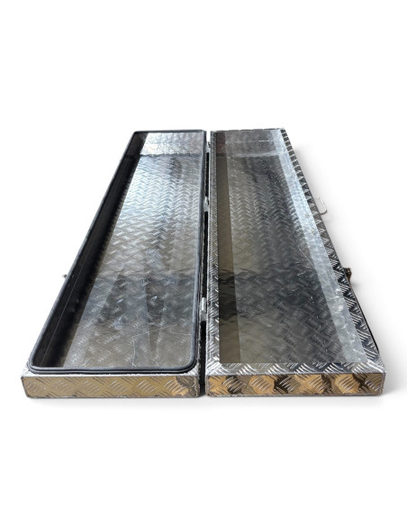 COFFRE ALUMINIUM MALLE 70L DIM. 1450X380X145 MM