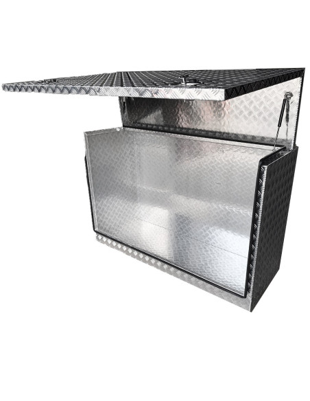 COFFRE ALUMINIUM 800L DIM. 1500 X 600 X 1000 MM