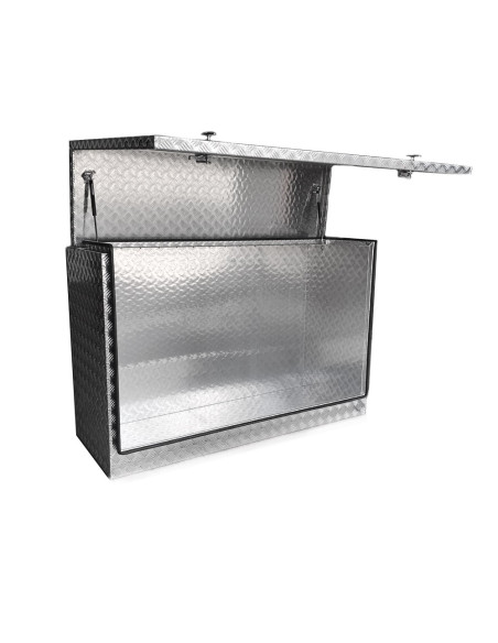 COFFRE ALUMINIUM 800L DIM. 1500 X 600 X 1000 MM