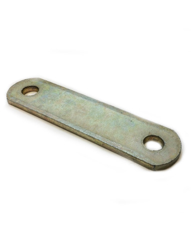 PLAQUETTE D'ASSEMBLAGE 2 TROUS - DISTANCE ENTRE...