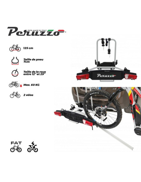 PORTE VELO SUR ATTELAGE E-BIKE ZEPHIR 2 VELOS ELECTRIQUES