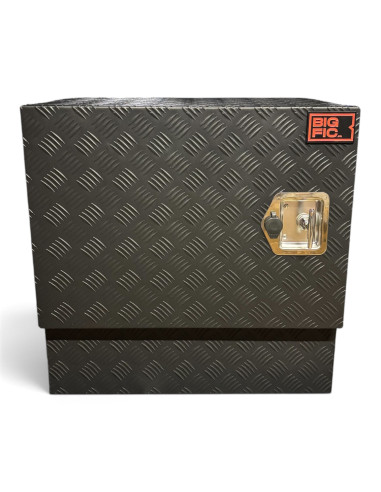 COFFRE ALUMINIUM 140L DIM. 600X440X600 MM