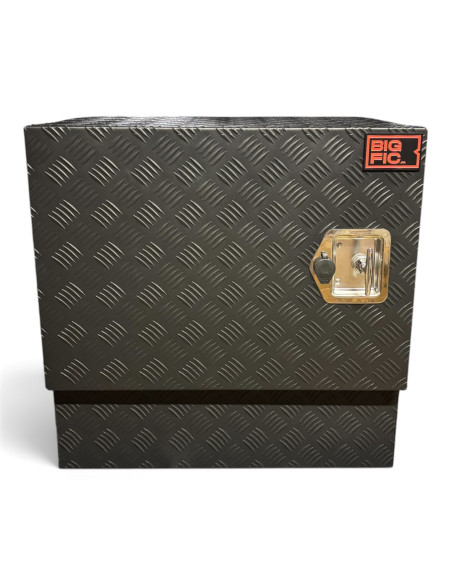 COFFRE ALUMINIUM 140L DIM. 600X440X600 MM