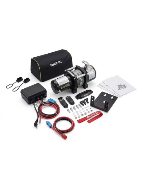 TREUIL ELECTRIQUE DE TRACTION 12V CAP MAX 8000LBS/3T (DISPONIBLE OCT26)
