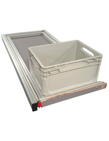 PLATEAU COULISSANT SIMPLE 565 X 1250 X 75 MM