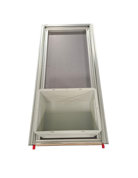 PLATEAU COULISSANT SIMPLE 565 X 1250 X 75 MM