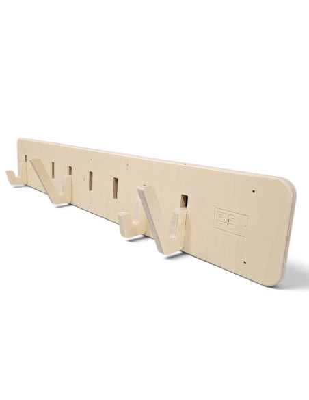 SUPPORT MURAL MODULAIRE EN CONTREPLAQUE BOULEAU 974 X 160 MM