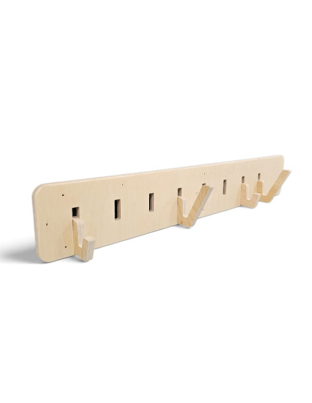 SUPPORT MURAL MODULAIRE EN CONTREPLAQUE BOULEAU 974 X 160 MM