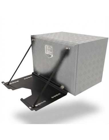 SUPPORT DE PORTE ALUMINIUM RABATTABLE