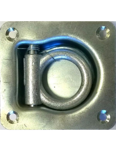 ANNEAU DE FIXATION ACIER GALVANISÉ À ENCASTRER