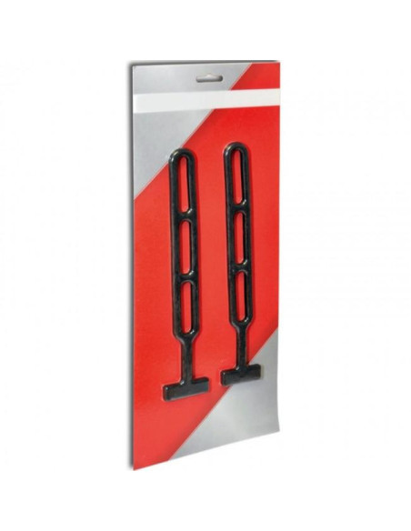 PACK DE 2 ÉLASTIQUES DE BACHE 3 POSITIONS LONGUEUR 360 MM
