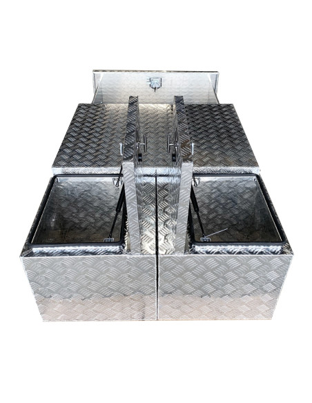 PACK COMPOSÉ D'1 COFFRE TIROIR RÉF.50380 ET 2 COFFRES OUVERTURE DESSUS RÉF.50379