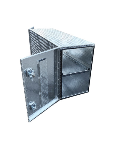 COFFRE ALUMINIUM 2 OUVERTURES 1000L DIM. 1900 X...