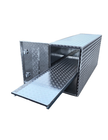 COFFRE ALUMINIUM 2 OUVERTURES 1000L DIM. 1900 X...