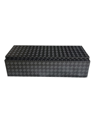 COFFRE ALUMINIUM OBLIQUE 200L DIM. 1300 X 800 X...