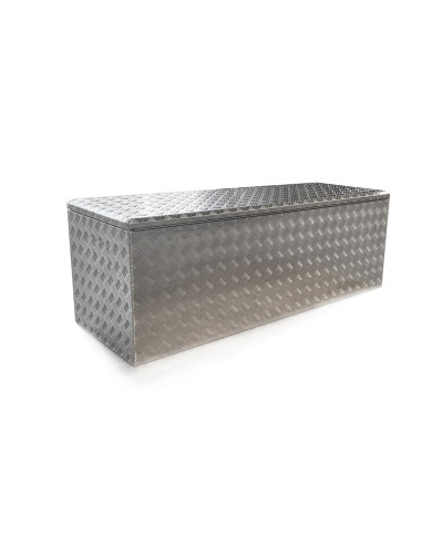 COFFRE ALUMINIUM 330L DIM.1400 X 500 X 500 MM