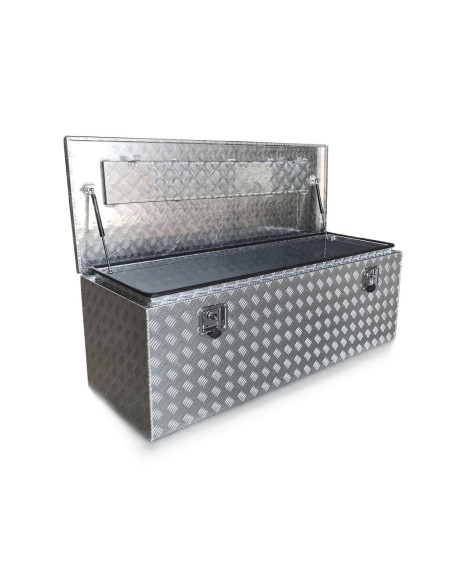 COFFRE ALUMINIUM 330L DIM.1400 X 500 X 500 MM