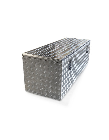 COFFRE ALUMINIUM 330L DIM.1400 X 500 X 500 MM