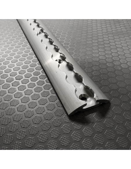 RAIL ALUMINIUM AERO DEMI LUNE LARGEUR 50 MM