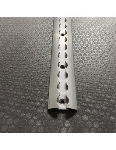 RAIL ALUMINIUM AERO DEMI LUNE LARGEUR 50 MM