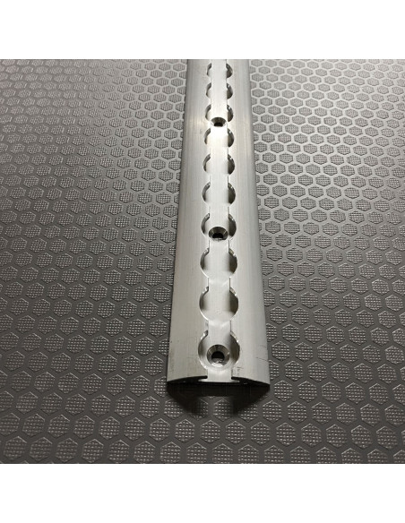 RAIL ALUMINIUM AERO DEMI LUNE LARGEUR 50 MM