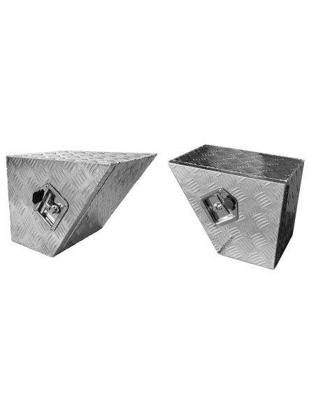 PACK DE 2 COFFRES ALUMINIUM PASSAGE DE ROUE RÉF.03738-50299