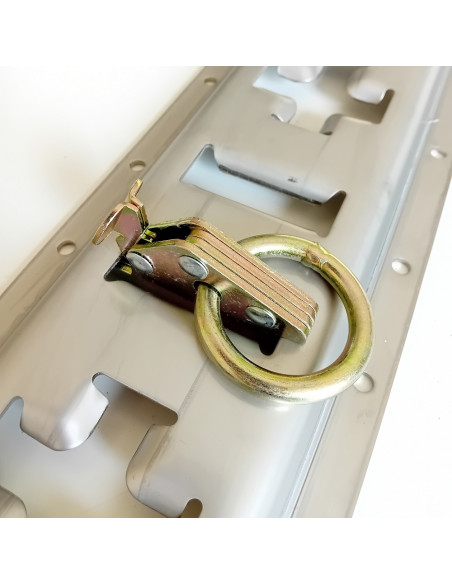 RAIL D'ARRIMAGE FIXATION EN CROIX HORIZONTAL/VERTICAL LONGUEUR 1 520 MM