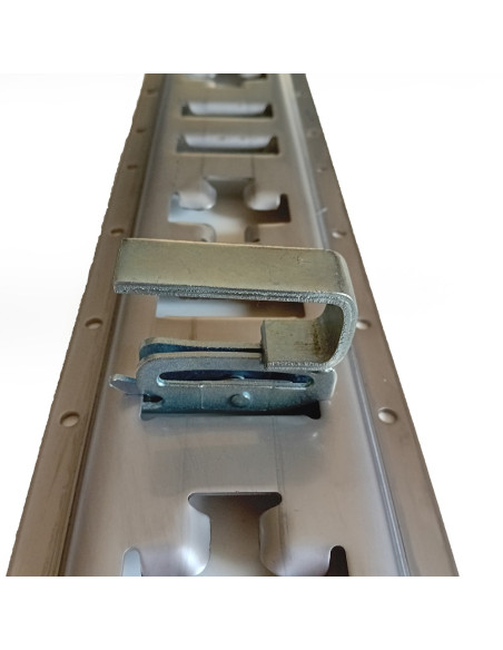 RAIL D'ARRIMAGE FIXATION EN CROIX HORIZONTAL/VERTICAL LONGUEUR 1 520 MM