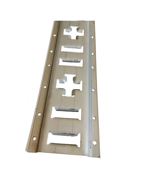 RAIL D'ARRIMAGE FIXATION EN CROIX HORIZONTAL/VERTICAL LONGUEUR 1 520 MM
