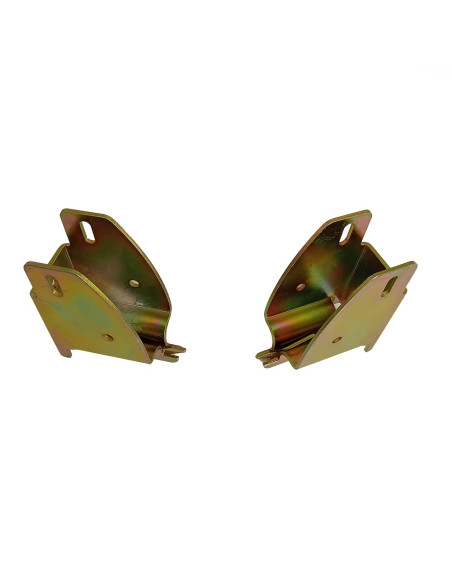 SABOT BUTÉE EN ACIER GALVANISÉ POUR RAIL DE FIXATION 88 X 49 X 110 MM (VENDU PAR