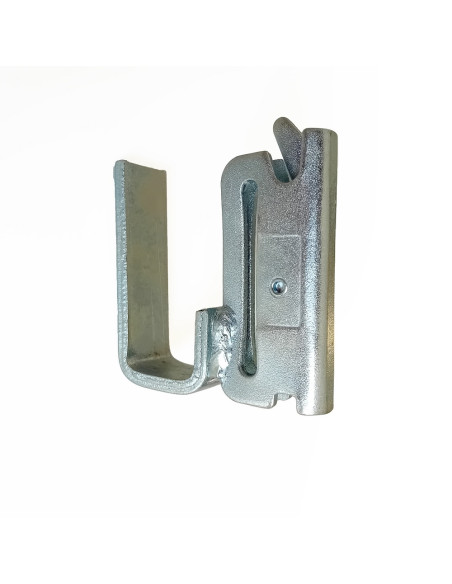 CROCHET D'ARRIMAGE ACIER GALVANISÉ POUR RAIL DE FIXATION