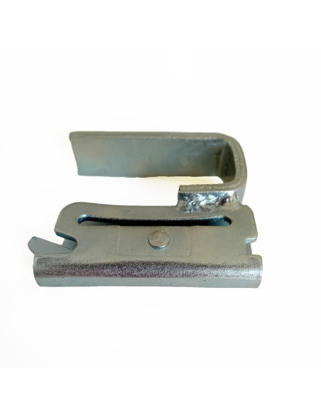 CROCHET D'ARRIMAGE ACIER GALVANISÉ POUR RAIL DE FIXATION