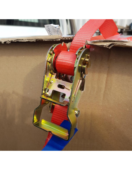 SANGLE D'ARRIMAGE À CLIQUET POUR RAIL AERO 2,35 M CAPACITÉ 1 000 KG