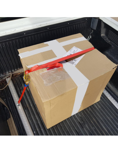 SANGLE D'ARRIMAGE À CLIQUET POUR RAIL AERO 2,35...